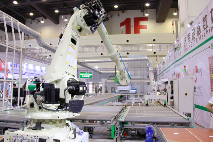 定制家具工業4.0智能生產線